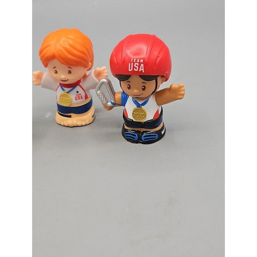 Fisher Price Little People Team USA 2020  Surfer Climber Karate